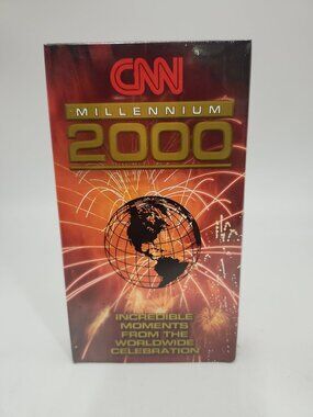 Vintage, Never Opened Millennium 2000 CNN (VHS)